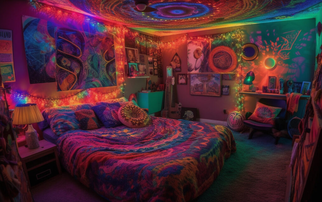 Aesthetic Trippy Room Decor