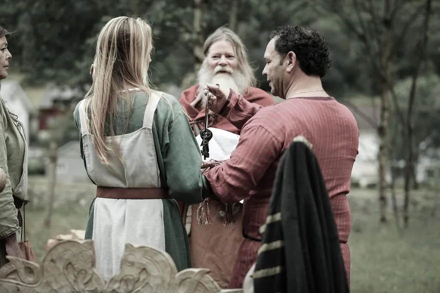 Rituals At A Viking Wedding