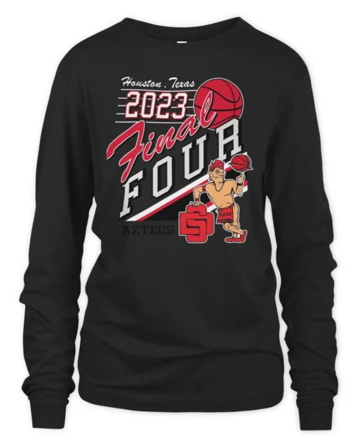 SDSU 2023 Final Four Artwork Shirt, Sweatshirt, Hoodie for Fans - Image 3