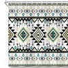 Add a Touch of Argyle Navajo Fabric Shower Curtain to your Bathroom Decor