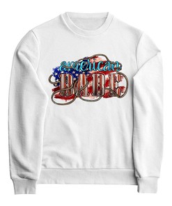 American Eagle Love T-Shirt in Red, White, and Blue