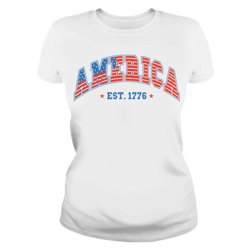 America's Founding Year 4th Of July Tee for Patriotic Celebrations - Image 4