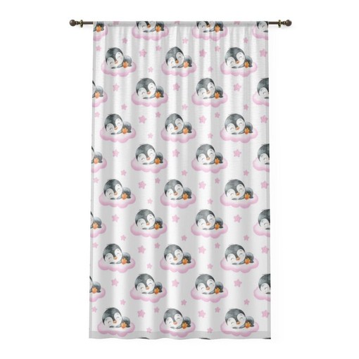 Baby Girl Nursery Pink Watercolor Cloud Stars Room Bedroom Decor New Mom Shower Gift