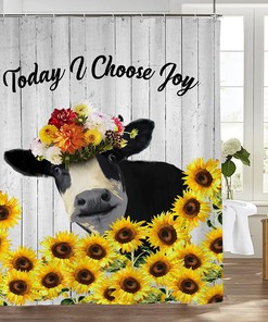 Bamboo Plant Shower Curtain Set for Bathroom Decoration - fvaldzsw