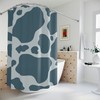 Cow Print Shower Curtain, Rustic Country Bathroom Accessories