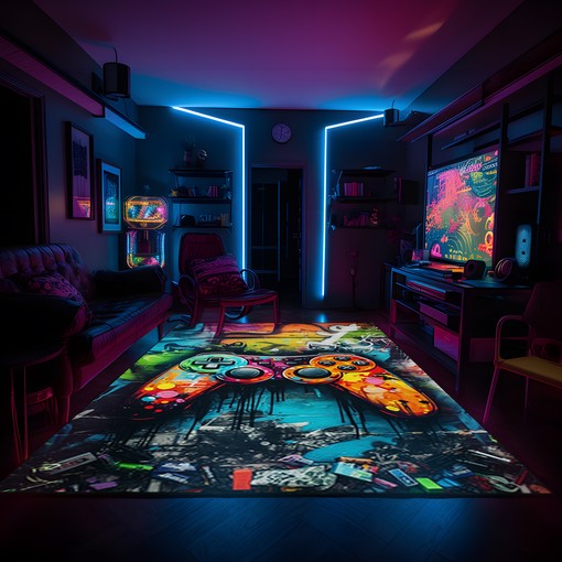 Custom Gaming Rugs for Boys Room with Personalized Area Rug - Image 4