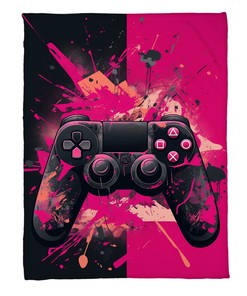 Custom Video Game Fleece Blanket for Teenage Boys, Personalized Gaming Room Decor for Unique Space