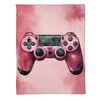 Customizable Video Game Fleece Throw for Teenage Boys, Personalized Gaming Room Decor for Bedroom and Living Room