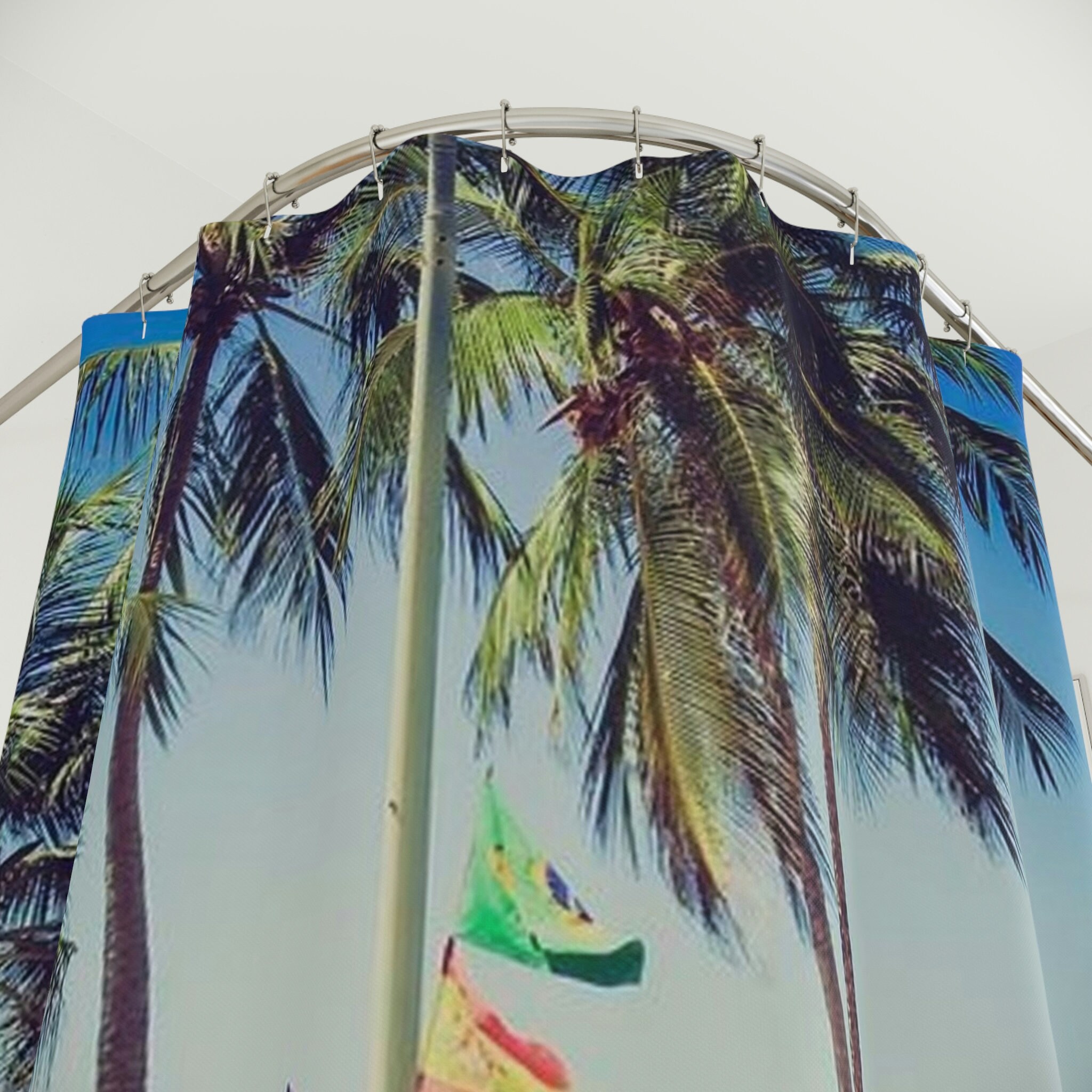 Cute Beachy Surfer Shower Curtain for Your Bathroom Craigshirt