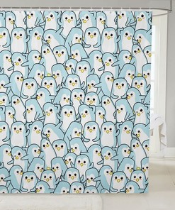 Cute Cow Shower Curtain - Fun and Adorable Addition to Kids' Bathroom Decor