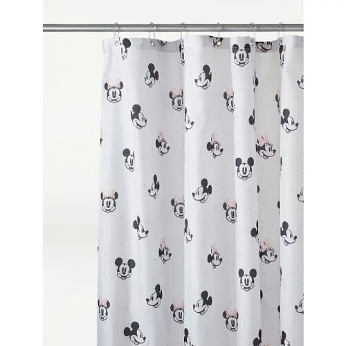 Cute Disney Mickey and Minnie Mouse Shower Curtaincm NEW for Your