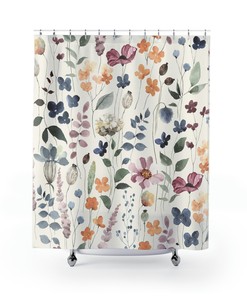 Dinosaurs Design Shower Curtain with Beautiful Illustration for Kids Bathroom