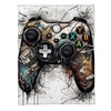 Gaming Room Decor for Teen Boys, Personalized Video Game Sherpa Fleece Blanket for Cozy and Personalized Space