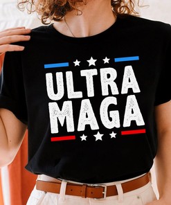 Grunge US Flag Trump 2024 4th of July T-Shirt - Celebrate the Holiday with Political Spirit