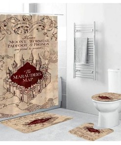 Harry Potter Dictionary Definition Shower Curtain for Fandom Bathroom Decor
