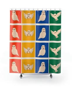 Harry Potter Shower Curtain - Unique Bathroom Accessory