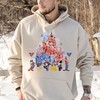 Mickey and Friends Watercolor 4th Of July Tee with Festive Design