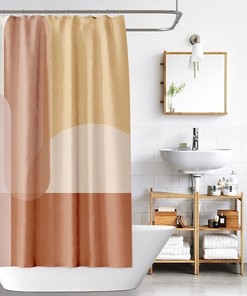 Modern Plant Shower Curtain for Your Housewarming Party