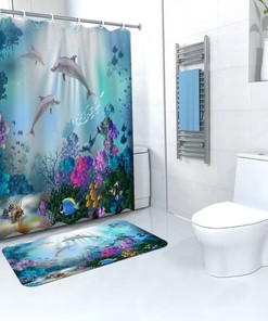 Mould Proof and Waterproof Easylife Bathroom Shower Curtain