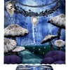 Mushroom World Bathroom Shower Curtain - Waterproof Fabric
