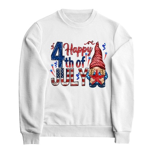 Patriotic Gnome Independence Day T-Shirt for All Ages