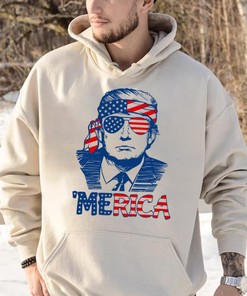 Trump Republican Patriotic T-Shirt with Funny 4th Of July Design