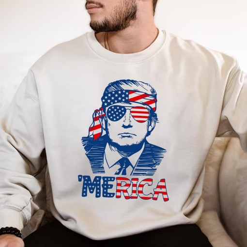 Trump Republican Patriotic T-Shirt with Funny 4th Of July Design - Image 4