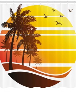 Vibes Vibes Shower Curtain Fabric for Bathroom Decor
