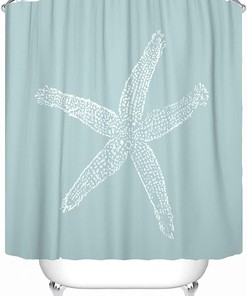Vintage Floral Pattern Boho Shower Curtain - Abstract Design with Herbs and Wild Flowers Botanical Engraving Style for Bathroom