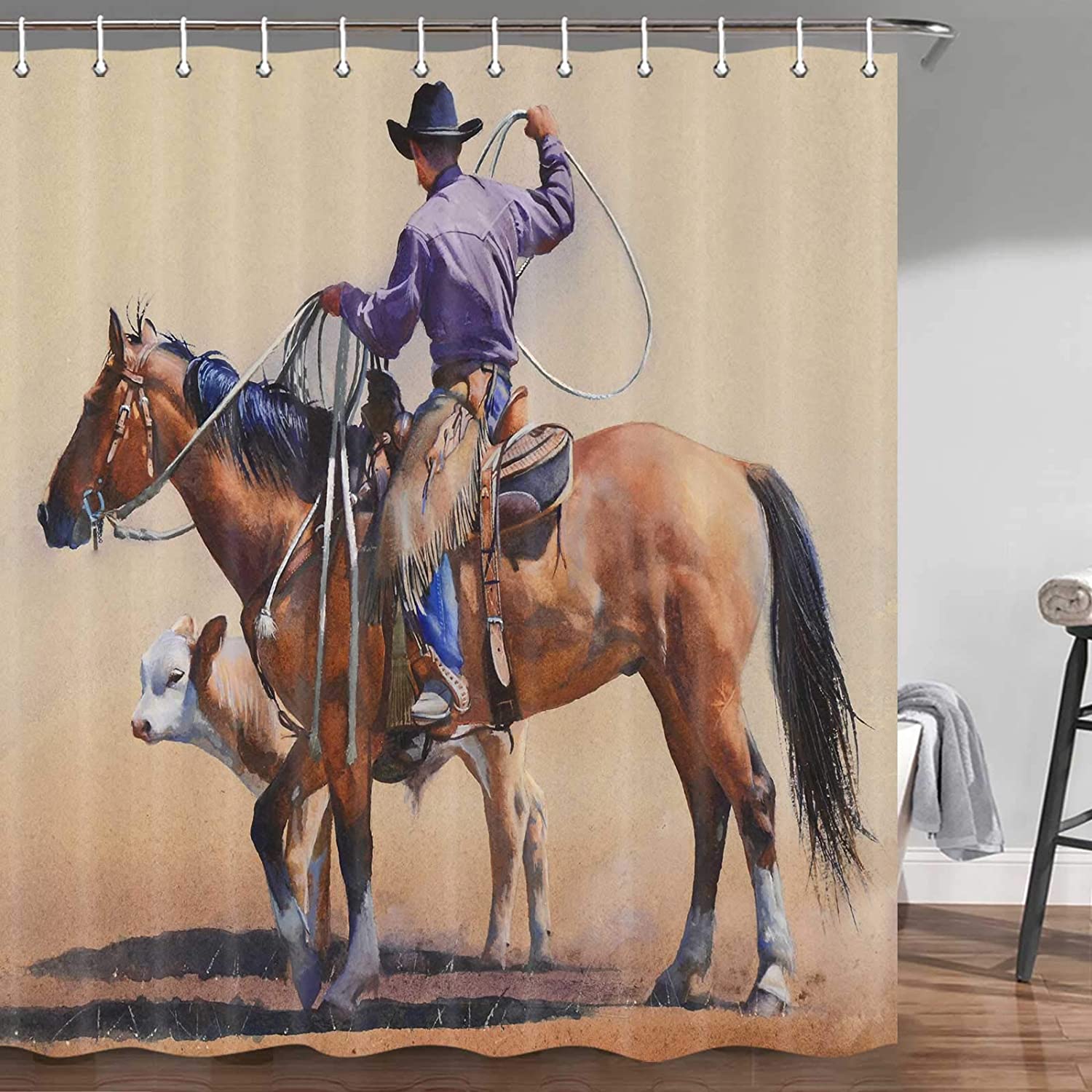 Horse Shower Curtain Craigshirt