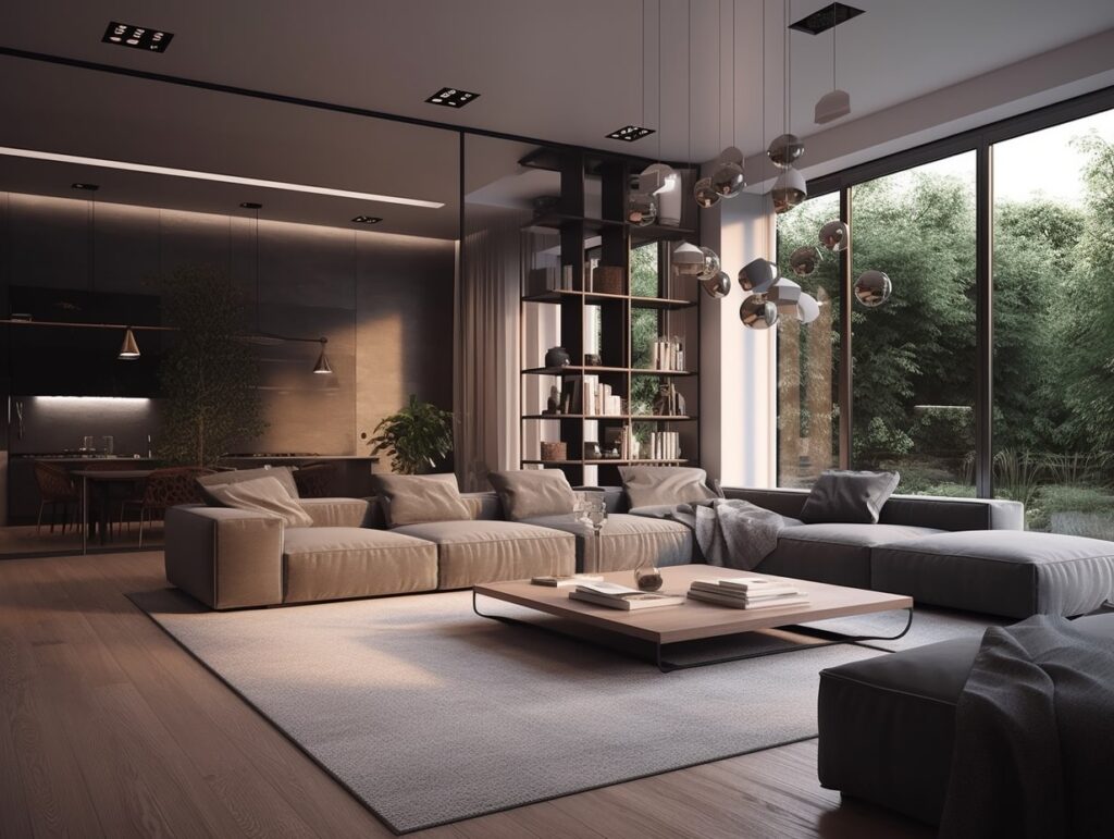 Modern Living Room Space
