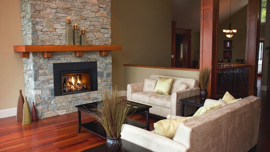 Easy Installation Of The Fireplace In A Living Room