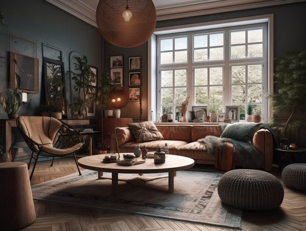 Bohemia Living Room Style