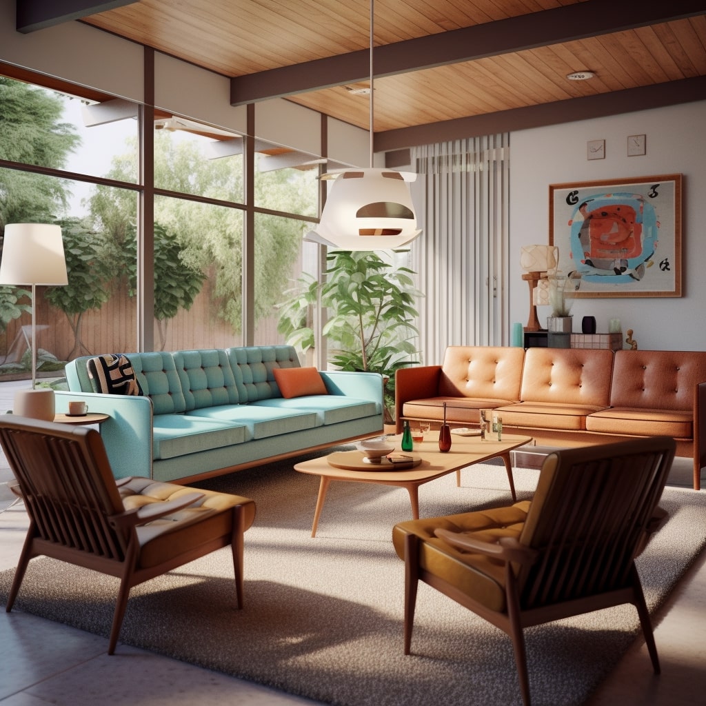 MID-CENTURY MODERN FLOORING