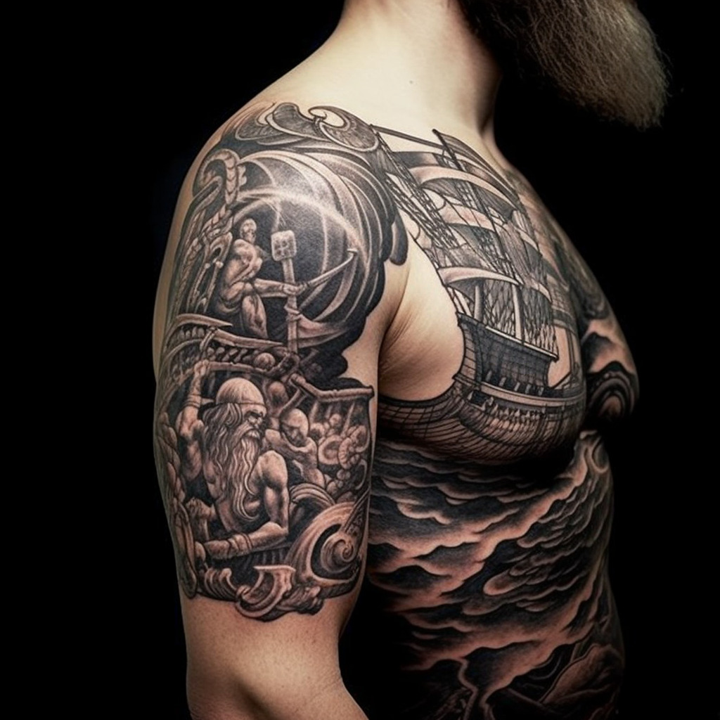 Stunning Viking Tattoos For Men