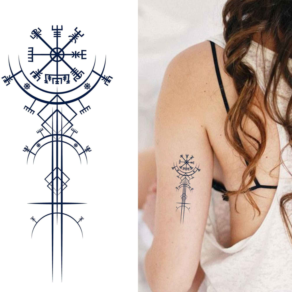 Viking Tattoos For Women Let The Wearer Show Off Her Own Sense Of Style And Identity