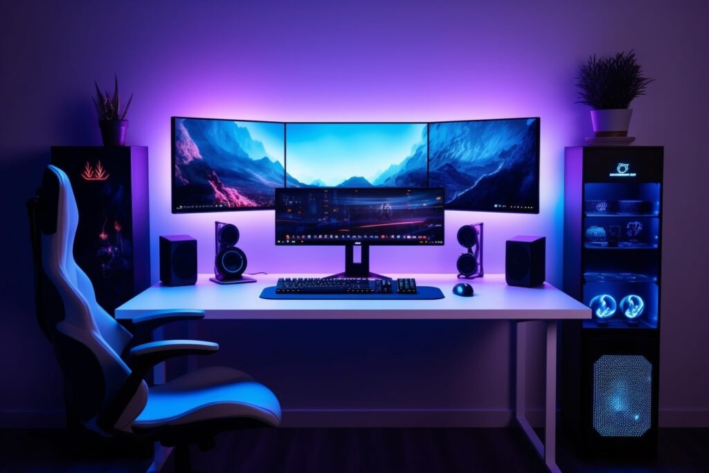 Lighting Systems For Anime Gaming Room