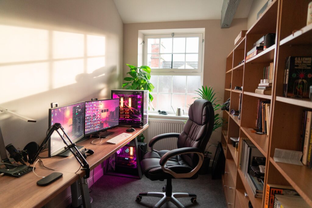 Design A Gaming Room To Double As A Study Space
