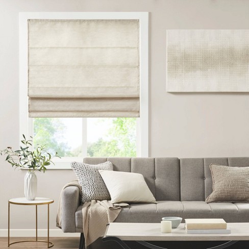 Mid-century Modern Roman Shades