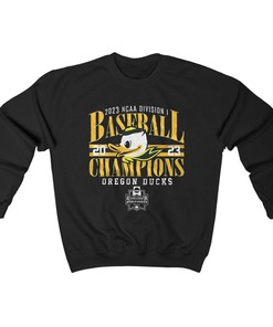 2023 NCAA Division I Baseball Champions Oregon Ducks Fans Gift Shirt - University of Oregon Tee