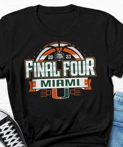 2023 NCAA Men's Basketball Tournament March Madness Final Four Miami Hurricanes Go Bold T-Shirt - Great Gift for Fans