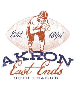 Akron East Ends Football Crewneck Sweatshirt, Shirt - Ideal for NCAA Enthusiasts