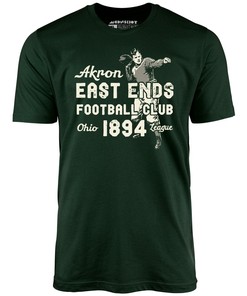 Akron East Ends Ohio Vintage Defunct Football Teams Unisex T-Shirt, Sweatshirt, Gifts for Fans