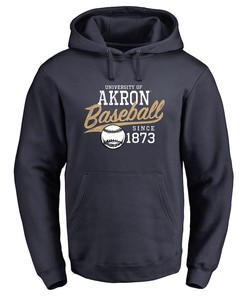 Akron Zips Ballpark Pullover Hoodie, Sweatshirt - Ideal for NCAA Enthusiasts