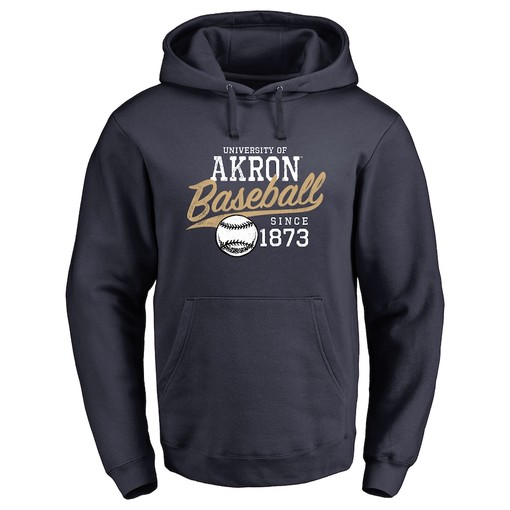 Akron Zips Ballpark Pullover Hoodie, Sweatshirt - Ideal for NCAA Enthusiasts