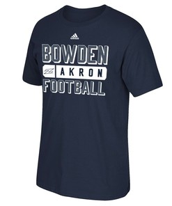 Akron Zips NCAA Adidas Coach Property Football Shirt