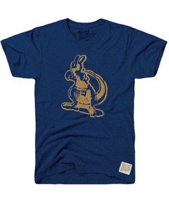Akron Zips Navy Blue Logo Fashion Shirt - Original Retro Brand