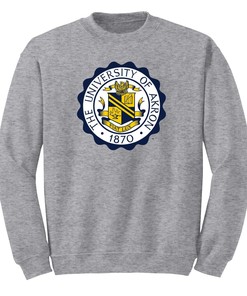 Akron Zips University Seal Licensed College Reprinted Apparel Set - Sweatshirt, Pullover Hoodie, T-Shirt - Fan Gift