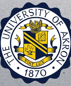 Akron Zips University Seal Licensed College Reprinted Apparel Set - Sweatshirt, Pullover Hoodie, T-Shirt - Fan Gift