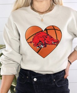 Arkansas Basketball Sweatshirt, Razorbacks Hoodie, Crewneck for NCAA Fans